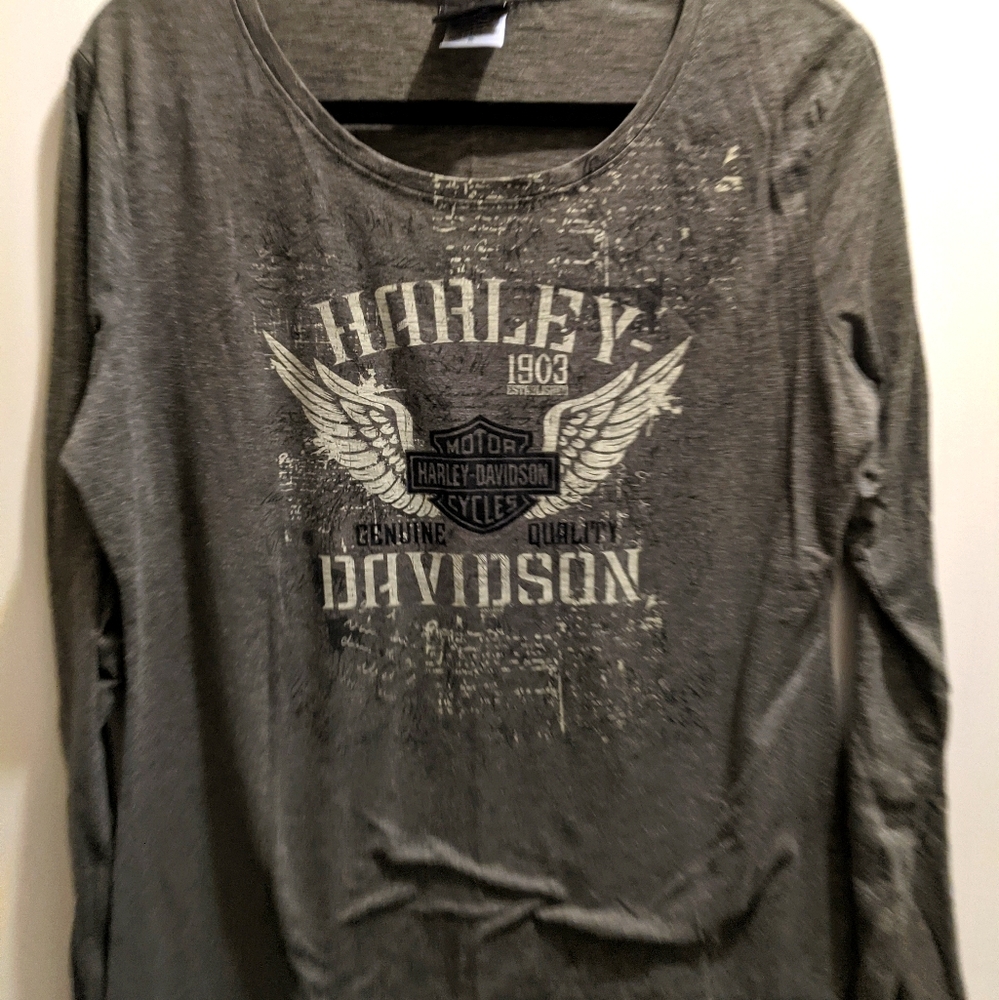 Harley-Davidson|Motorcycle Vintage Long sleeve shirt